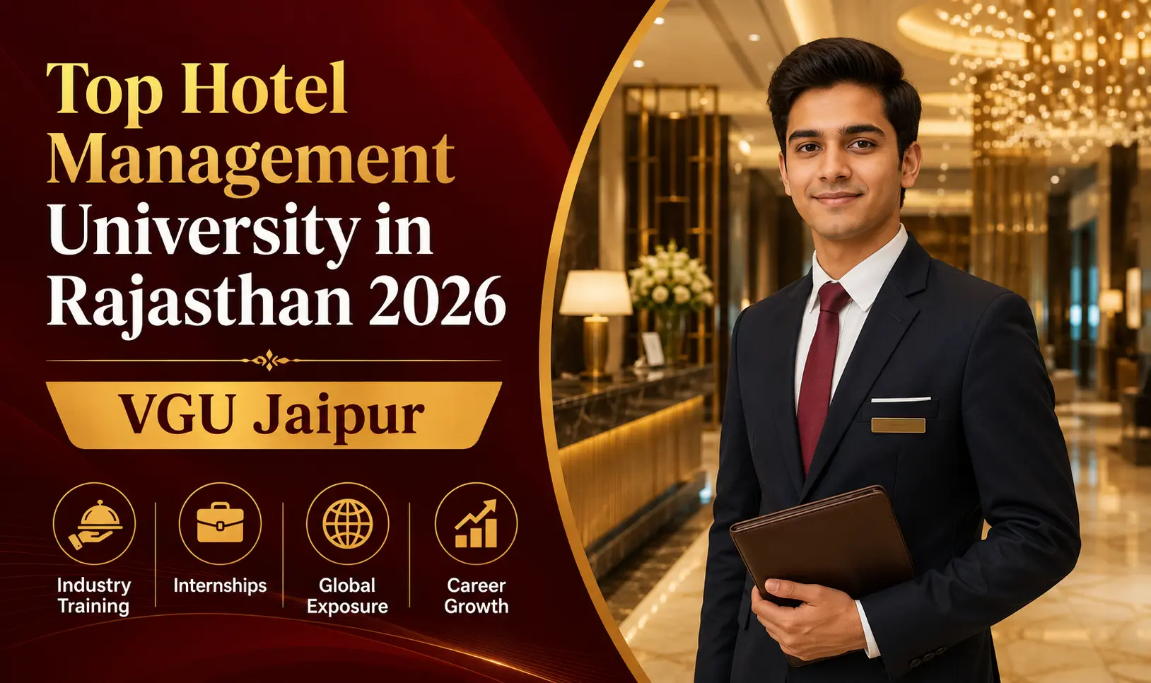 Best Hotel Management University in Jaipur 2026 | VGU Hospitality